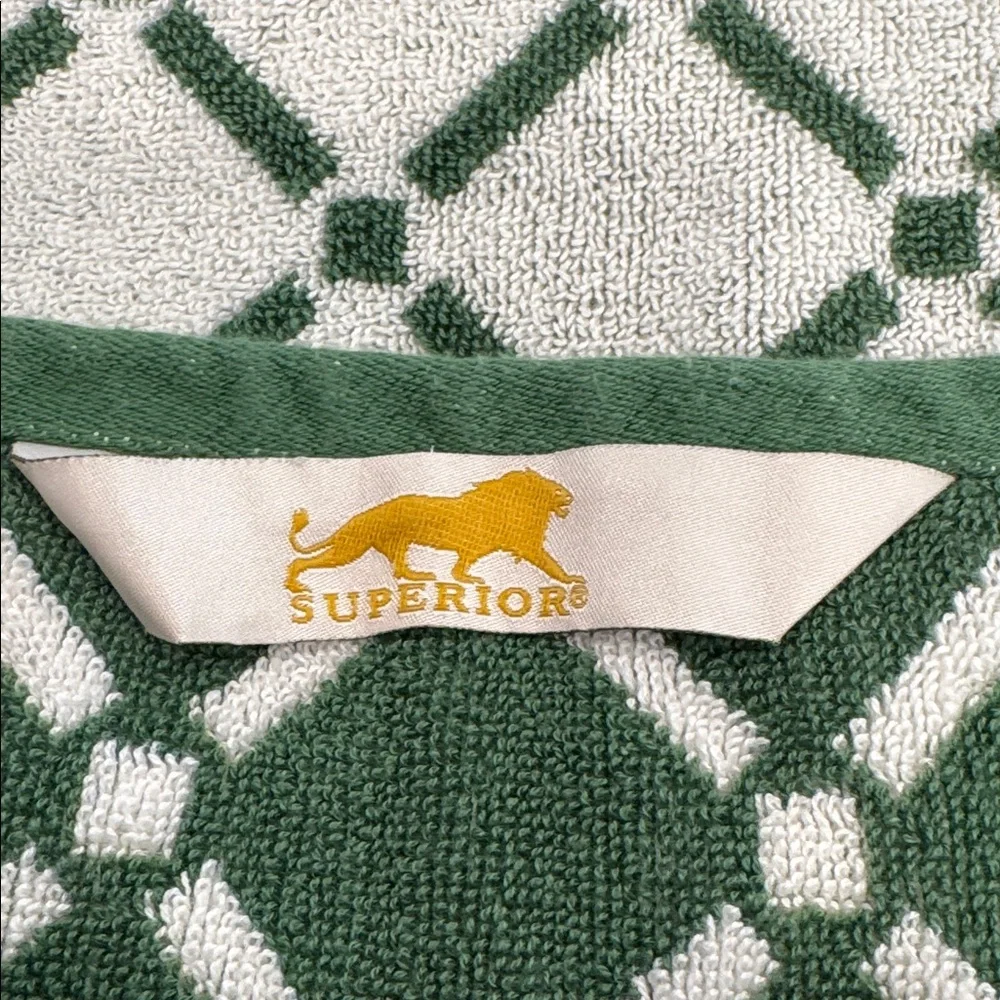 Superior Reversible Diamond Cotton Bath Towel (Set of 3)